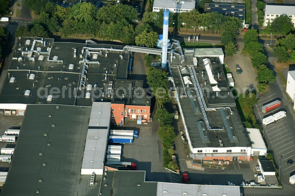 Aerial photograph Schenefeld - Building and production halls on the premises of Hermes Schleifmittel GmbH & CO. KG on Osterbrooksweg in Schenefeld in the state Schleswig-Holstein