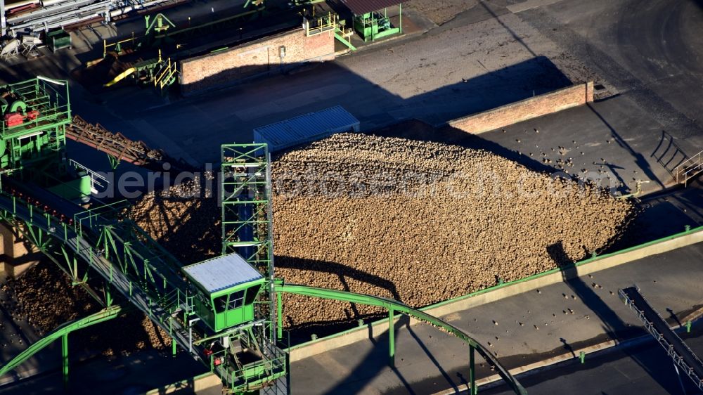 Aerial image Meckenheim - Building and production halls on the premises of Krautfabrik Josef Schmitz KG in Meckenheim in the state North Rhine-Westphalia, Germany