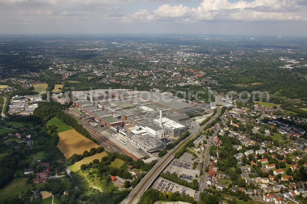 Aerial image Bochum - Premises of Opel AG in Bochum in North Rhine-Westphalia