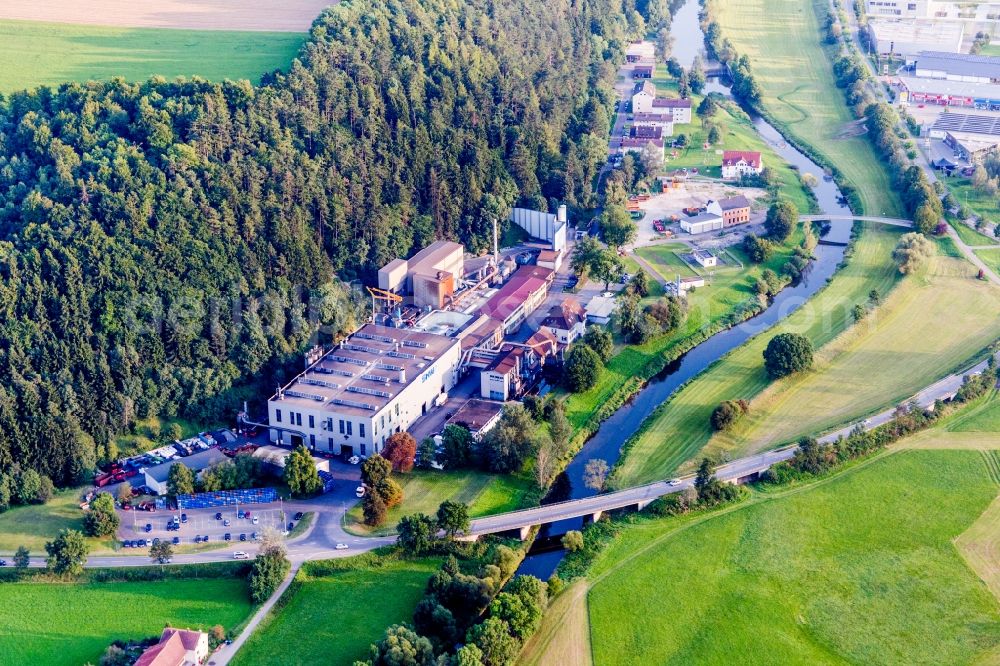 Aerial photograph Tuttlingen - Building and production halls on the premises of SHW Automotive GmbH an der Donau in Tuttlingen in the state Baden-Wurttemberg, Germany