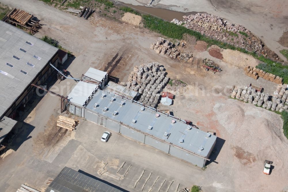 Aerial image Marxzell - Building and production halls on the premises of sIH a?? Holzindustrie GmbH & Co. KG (4 B Holzelemente) in Marxzell in the state Baden-Wuerttemberg