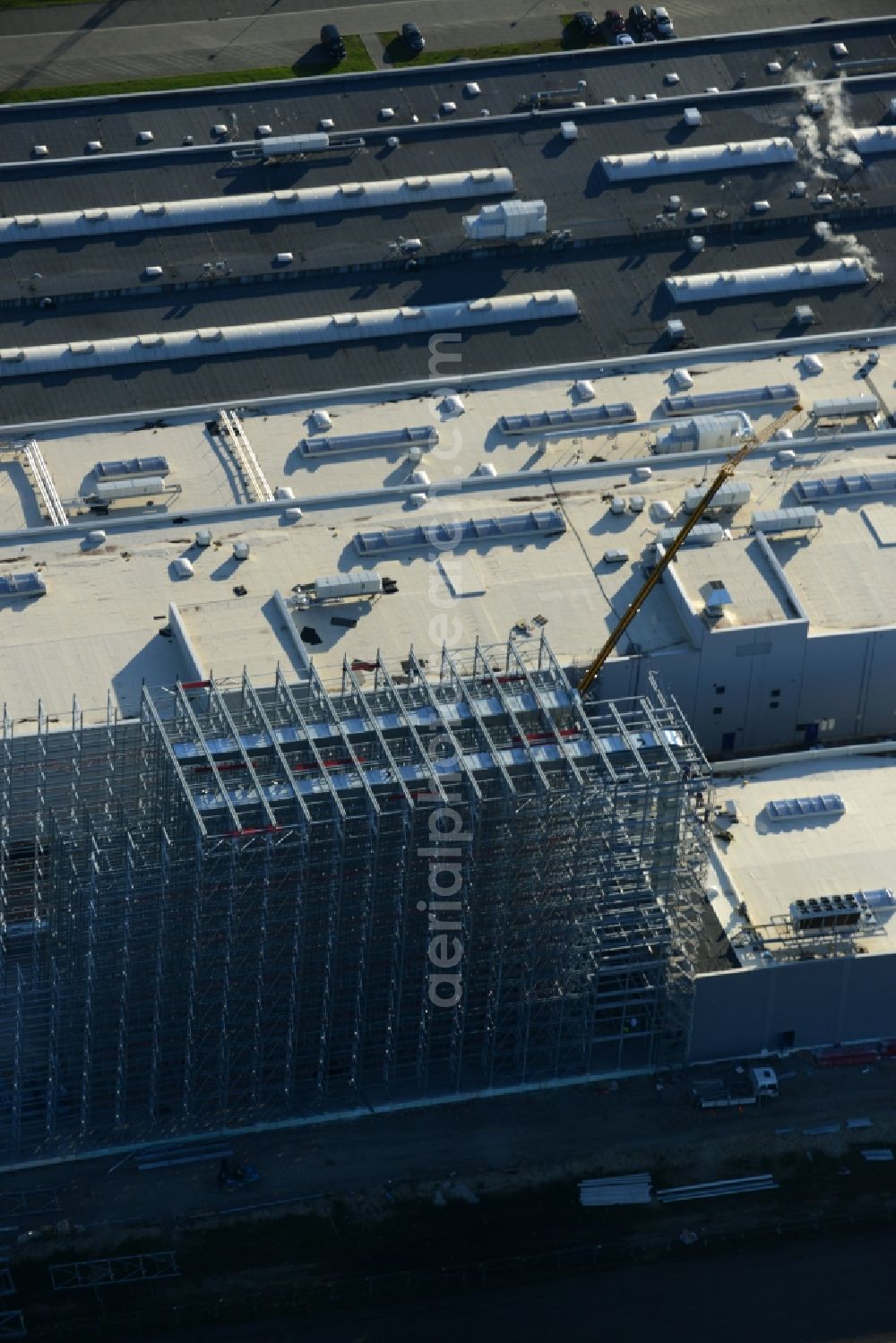 Aerial photograph Boizenburg/Elbe - Building and production halls on the premises of Sweet Tec GmbH in Boizenburg/Elbe in the state Mecklenburg - Western Pomerania