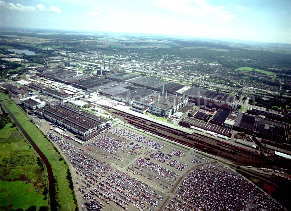 Aerial image Wolfsburg - Werksgelände der VOLKSWAGEN AKTIENGESELLSCHAFT, Zentrale (05361) 9-00 Berliner Ring 2 38440 Wolfsburg