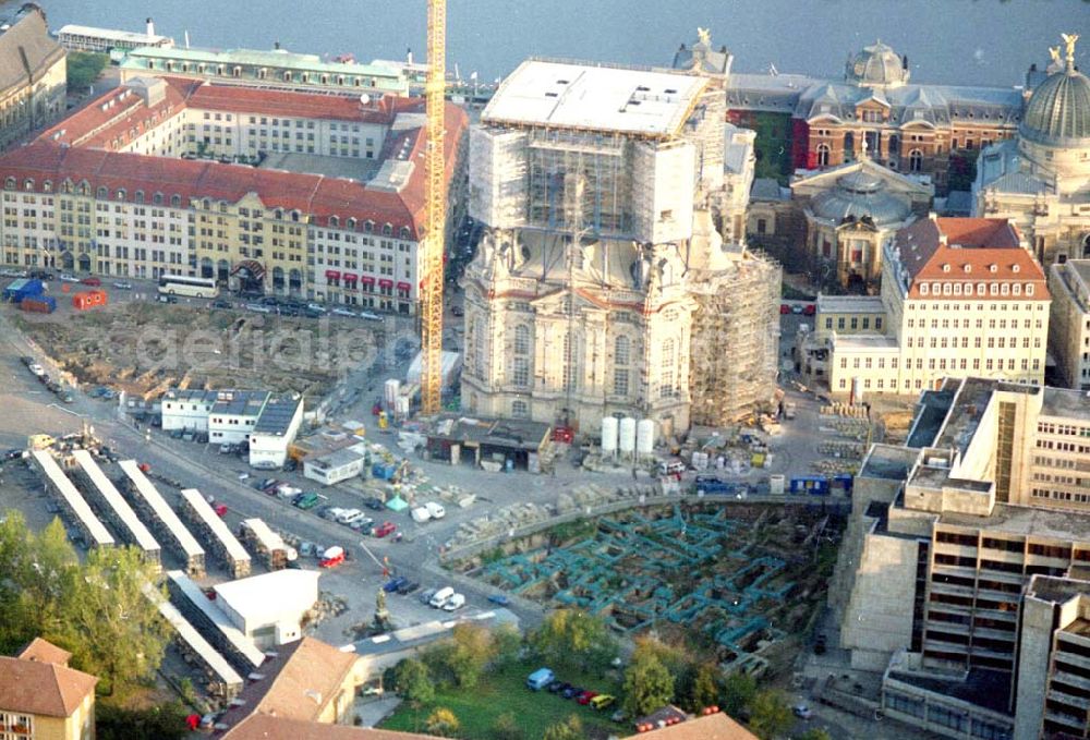 Dresden from the bird's eye view: 