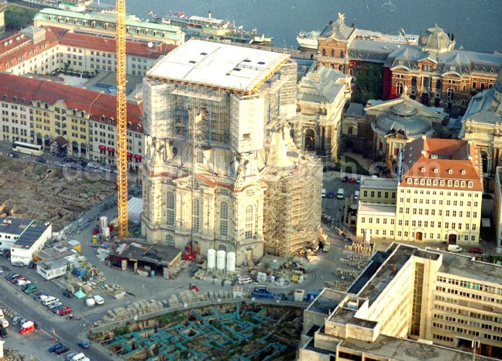 Dresden from the bird's eye view: 