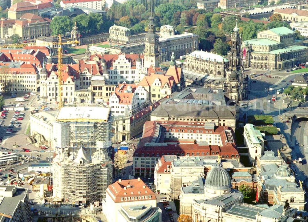 Dresden from the bird's eye view: 