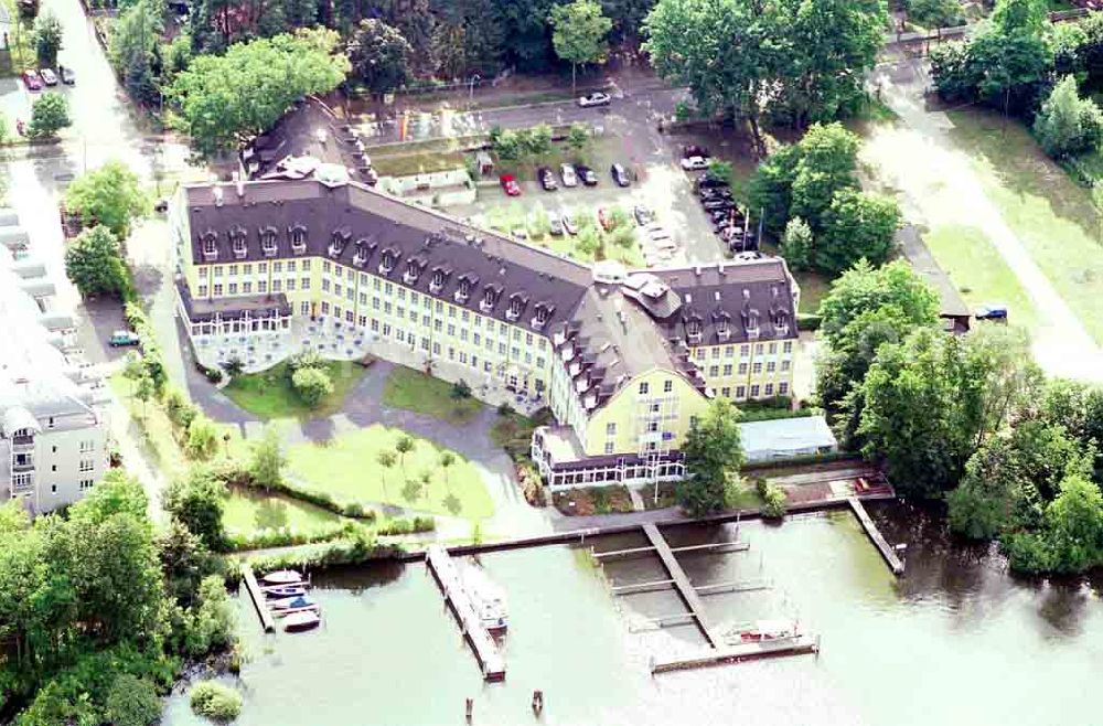 Wildau from above - Seehotel Wildau am Zeuthener See