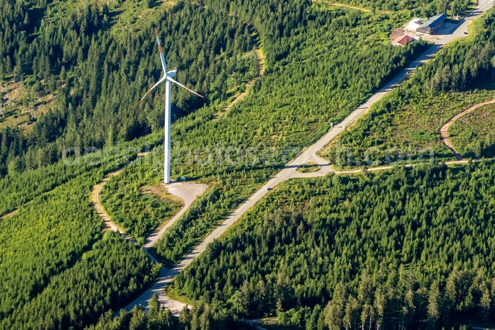 Aerial photograph Freudenstadt - The district Alexanderschanze in Freudenstadt in the state Baden-Wurttemberg, Germany