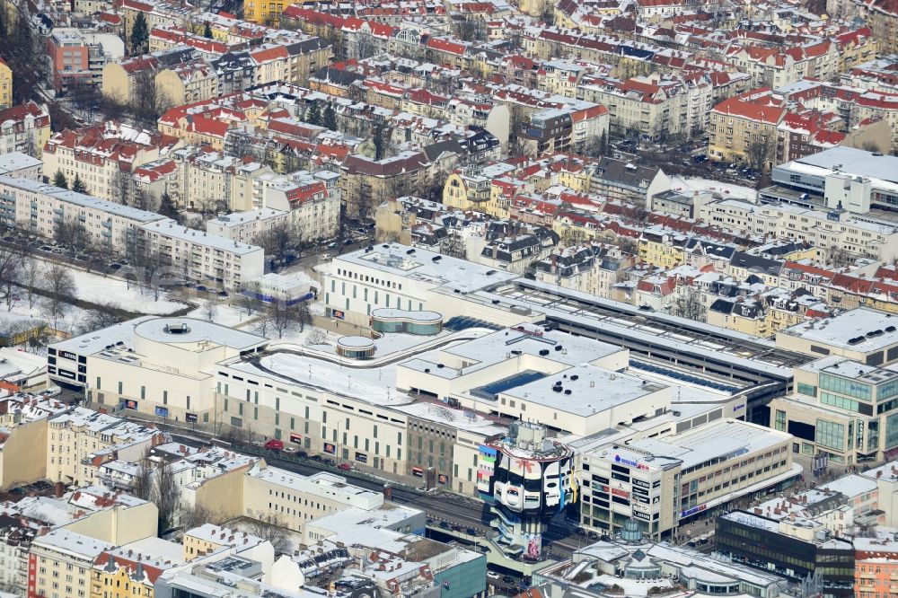 Berlin from above - The shopping center Boulevard Berlin