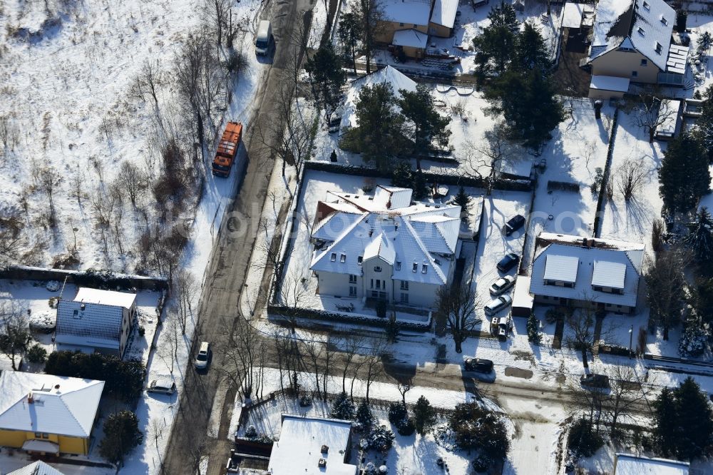 Aerial image Berlin - View of residential area in Marzahn-Hellersdorf in Berlin