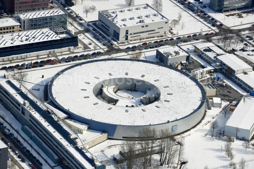 Berlin from above - View the electron storage ring BESSY in Berlin - Adlershof