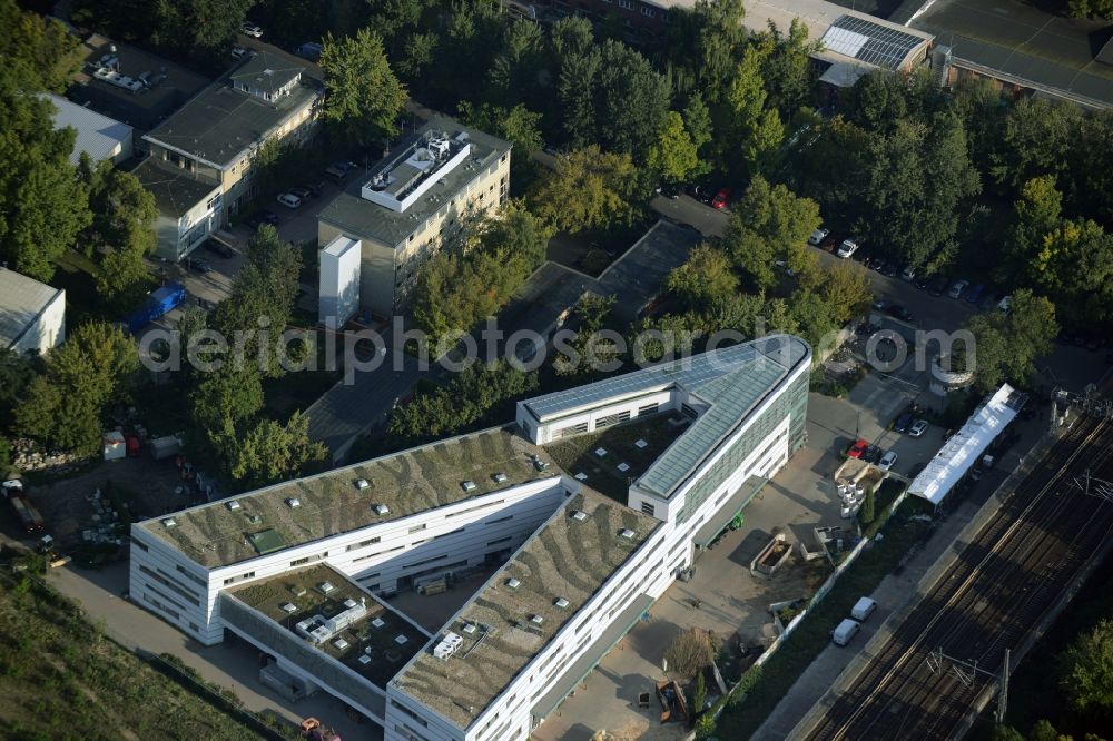 Aerial image Berlin - Outbuilding of the Zoologischer Garten Berlin AG in Berlin in Germany