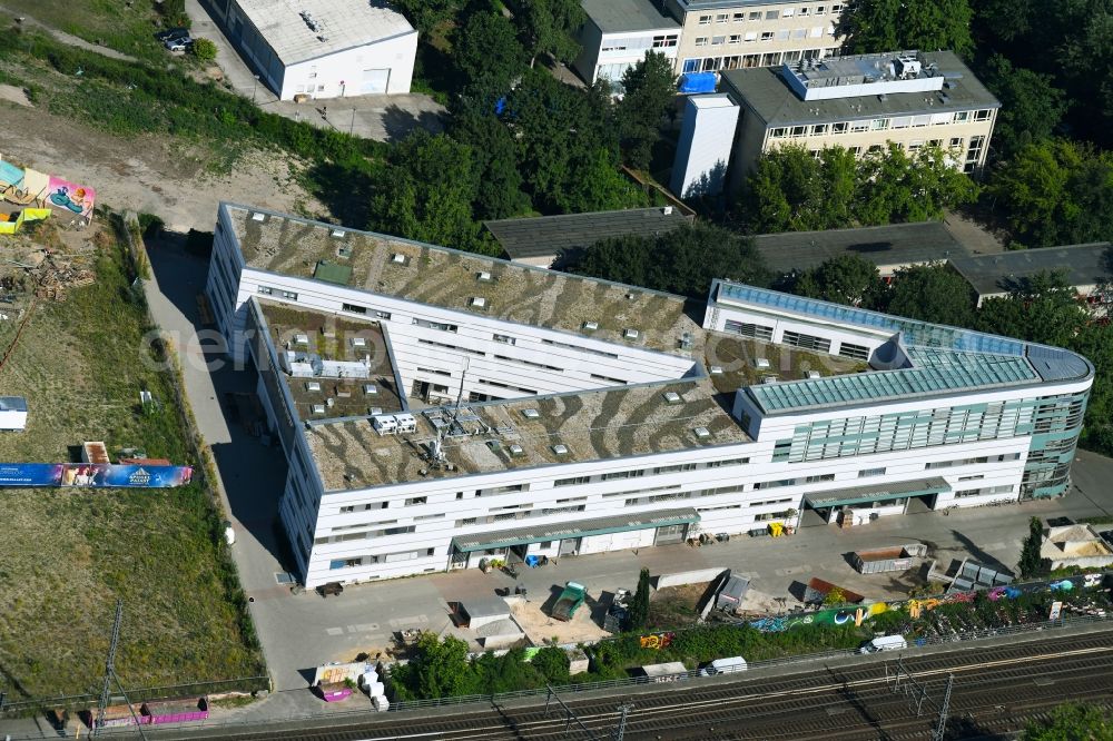 Berlin from the bird's eye view: Outbuilding of the Zoologischer Garten Berlin AG in Berlin in Germany