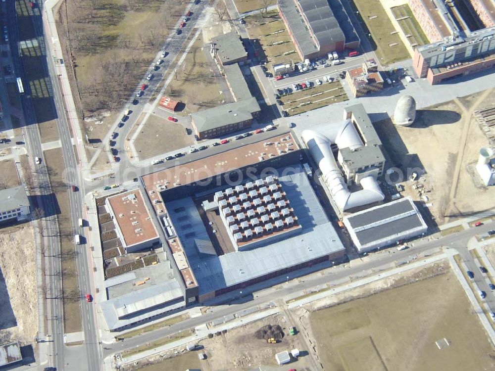 Berlin - ADLERSHOF from above - WISTAS Forschungs- und Entwicklungsgebiet Adlershof. 13.03.03