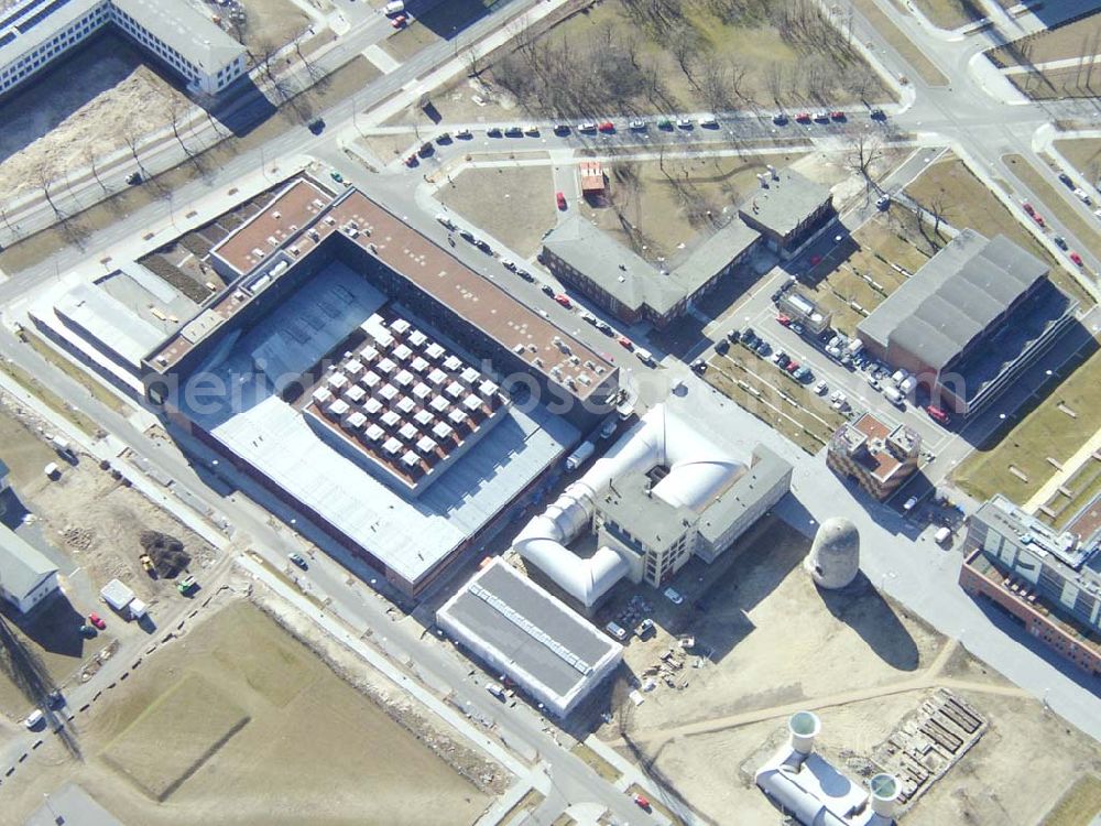 Aerial image Berlin - ADLERSHOF - WISTAS Forschungs- und Entwicklungsgebiet Adlershof. 13.03.03