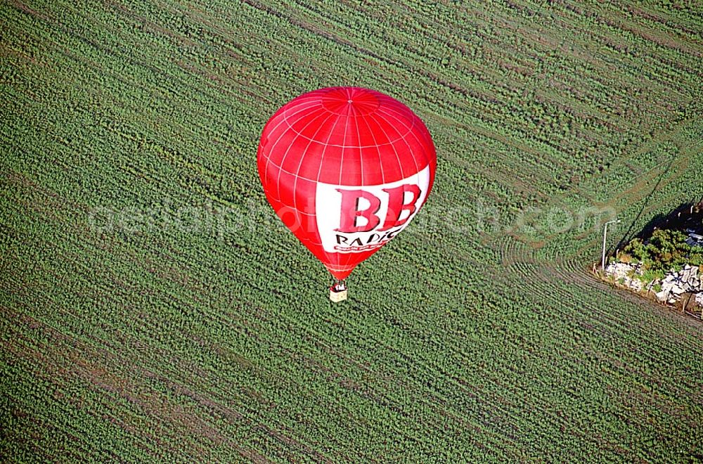 Wittbrietzen / Brandenburg from the bird's eye view: 