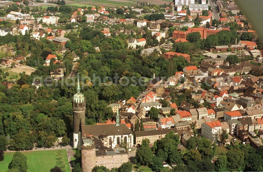 Aerial image Wittenberg / Brandenburg - Wittenberg