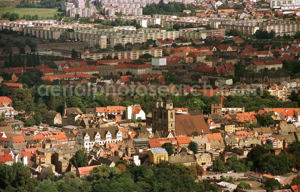 Wittenberg / Brandenburg from above - Wittenberg