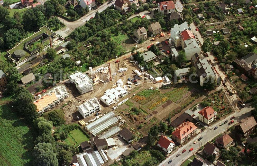 Wittenberg / Brandenburg from the bird's eye view: Wittenberg