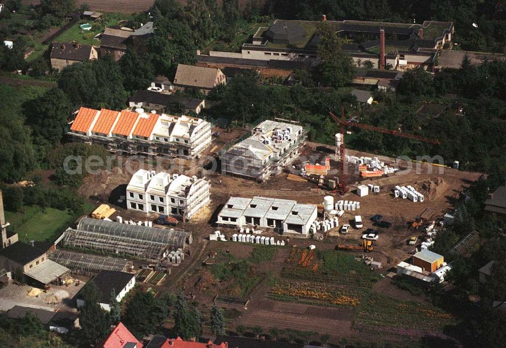 Wittenberg / Brandenburg from above - Wittenberg