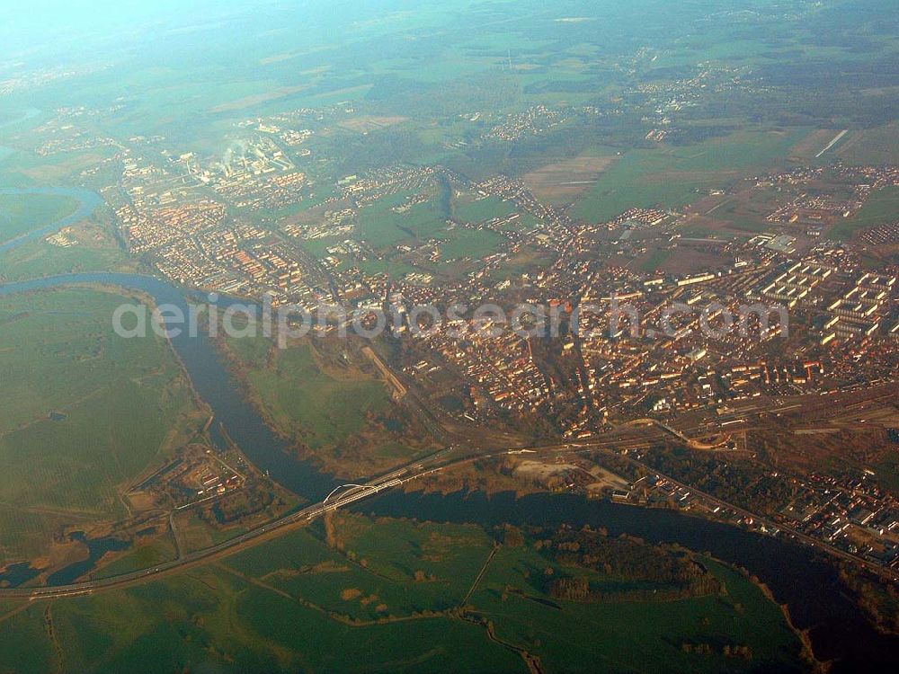 Aerial image Wittenberg - Wittenberg an der Elbe 15.04.04