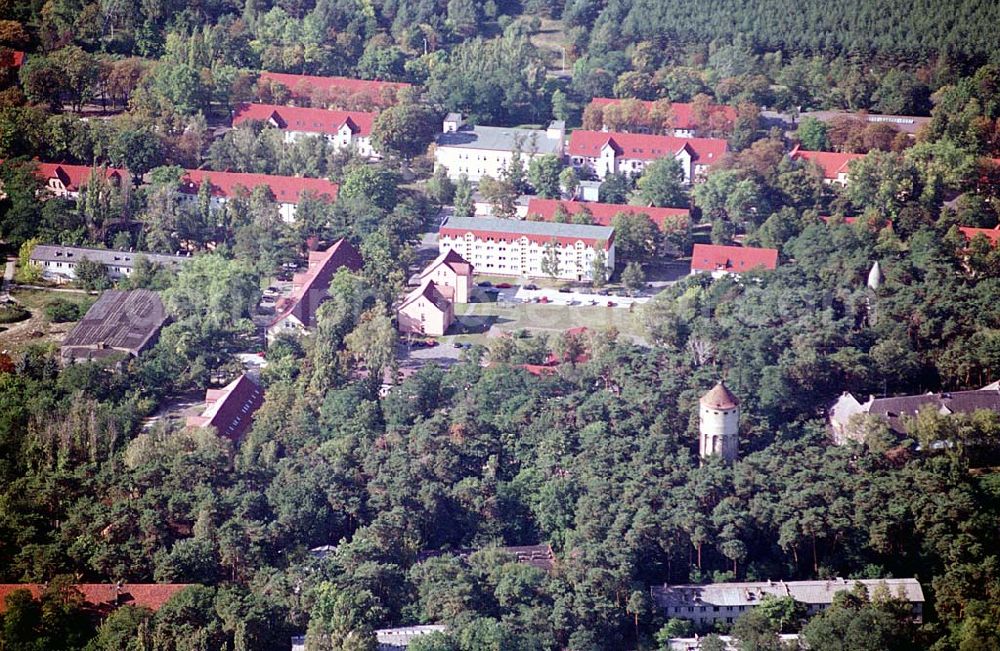 Aerial image Wünsdorf (Brandenburg) - Gelände des ehemaligen russischen Oberkommando