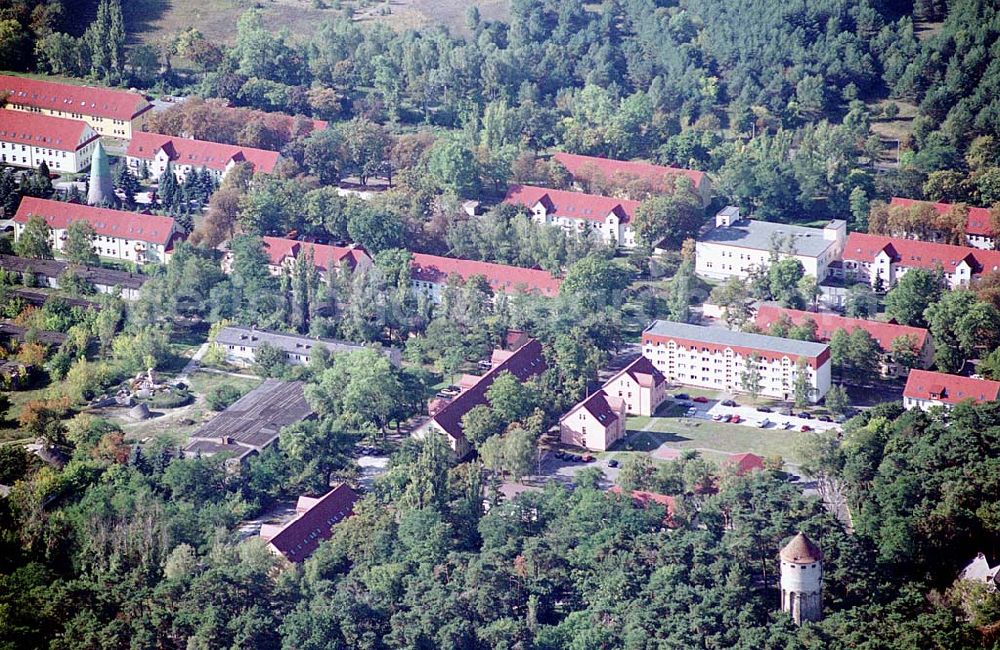 Aerial photograph Wünsdorf (Brandenburg) - Gelände des ehemaligen russischen Oberkommando