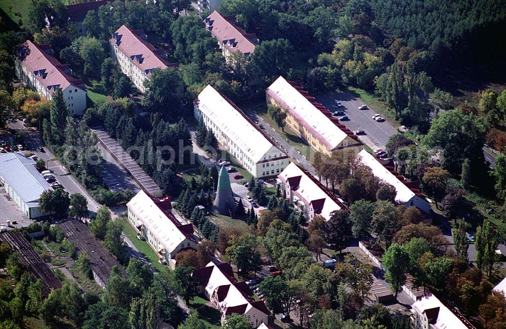 Wünsdorf (Brandenburg) from the bird's eye view: Gelände des ehemaligen russischen Oberkommando