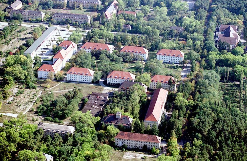 Aerial photograph Wünsdorf (Brandenburg) - Gelände des ehemaligen russischen Oberkommando