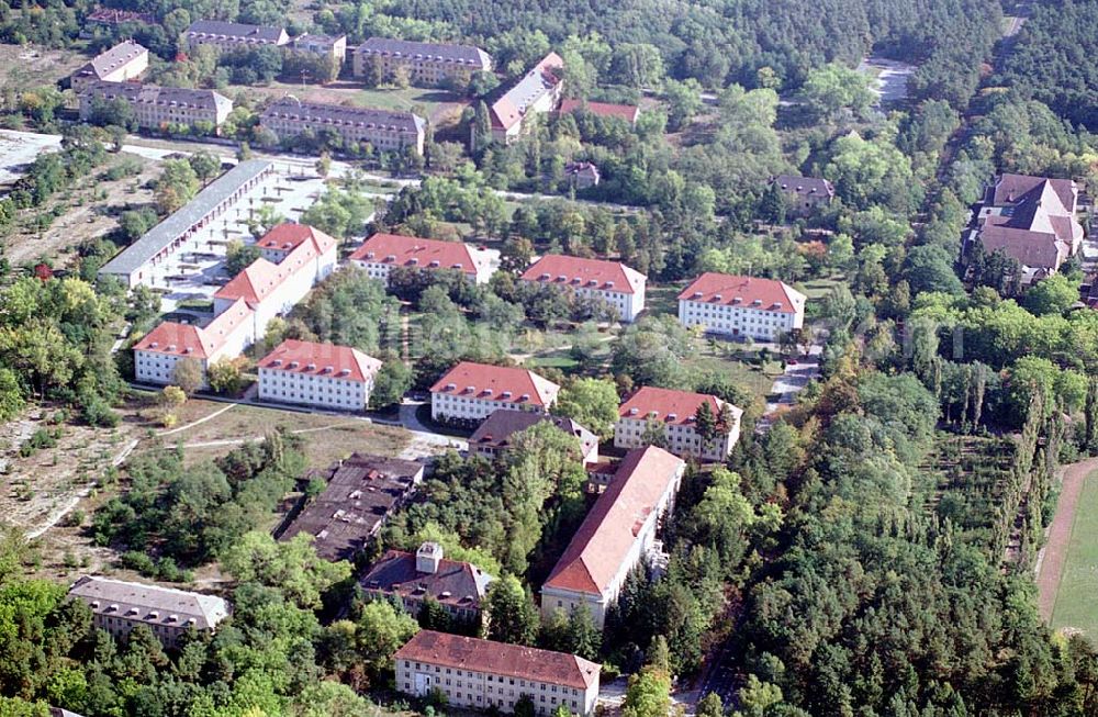 Wünsdorf (Brandenburg) from above - Gelände des ehemaligen russischen Oberkommando