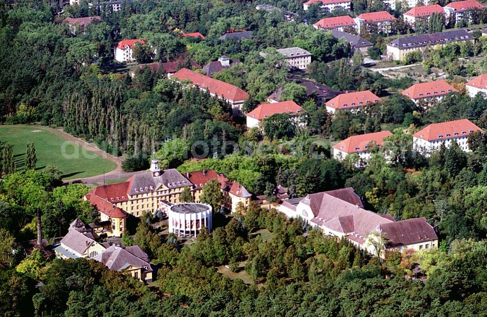 Aerial image Wünsdorf (Brandenburg) - Gelände des ehemaligen russischen Oberkommando