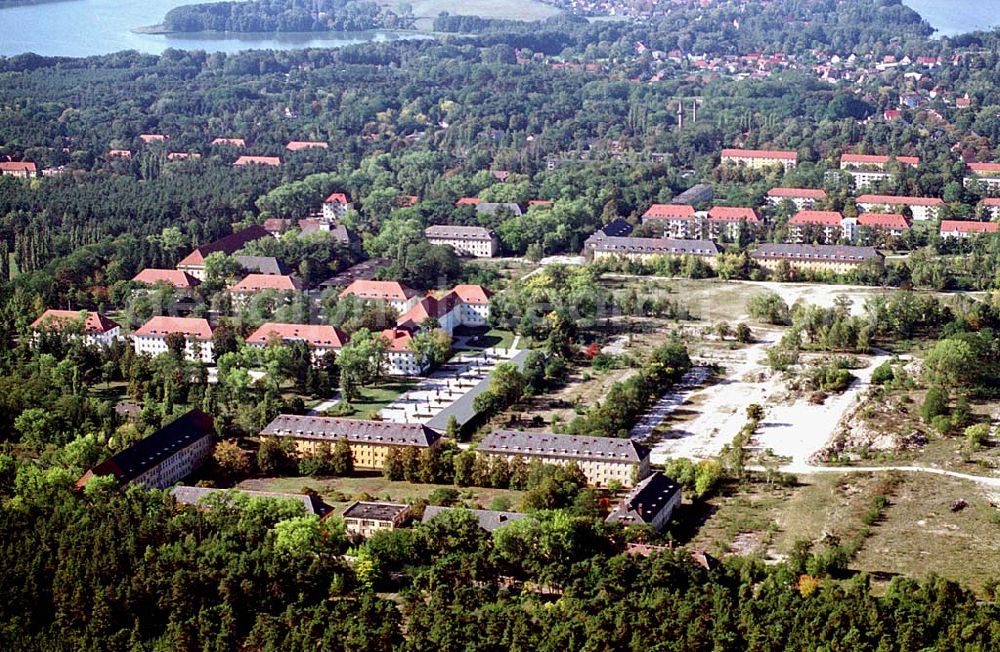 Wünsdorf (Brandenburg) from the bird's eye view: Gelände des ehemaligen russischen Oberkommando