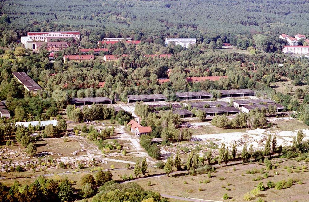 Wünsdorf (Brandenburg) from the bird's eye view: Gelände des ehemaligen russischen Oberkommando