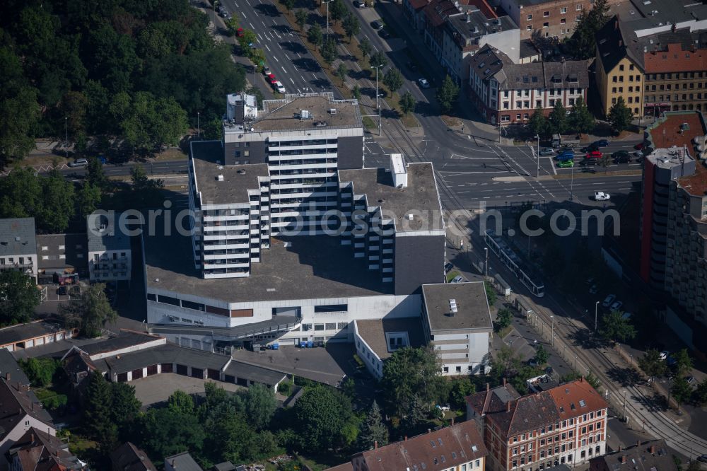 Aerial photograph Braunschweig - Residential and commercial building on street Wendenring in the district Nordstadt in Brunswick in the state Lower Saxony, Germany