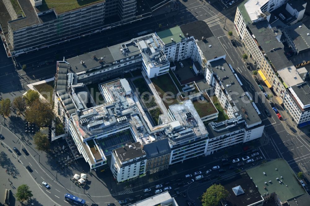 Braunschweig from above - Residential - and commercial building complex on Bohlweg in Braunschweig in the state Lower Saxony