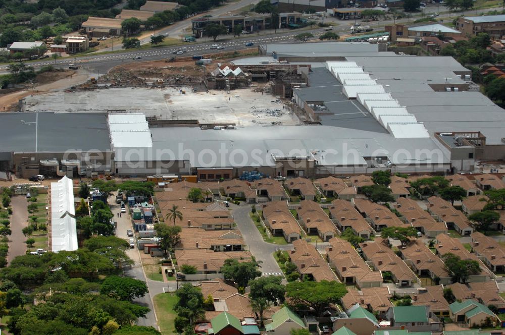 Aerial photograph Nelspruit - Stadtansicht vom Wohn- und Gewerbegebiet Sonheuwel Central in Nelspruit. View of the the residential and commercial aeria Sonheuwel Central in Nelspruit.