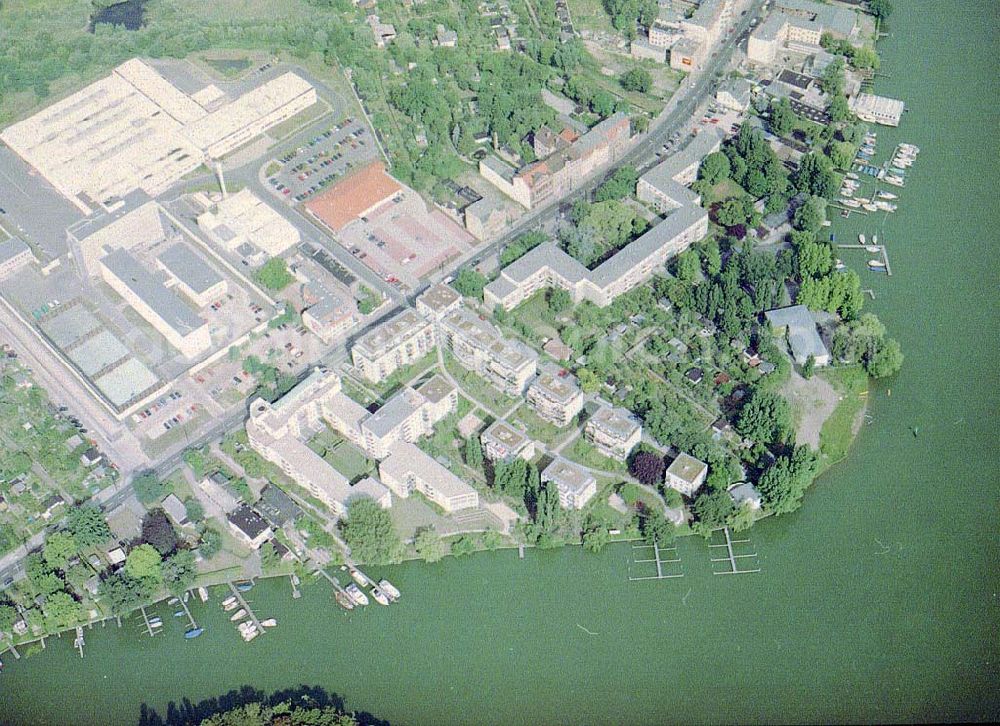 Berlin - Köpenick from above - Wohnanlage an der Grünauer Straße 117 - 125 in Berlin - Köpenick - ein Projekt der GRAF & MARESCH GmbH Augsburg.