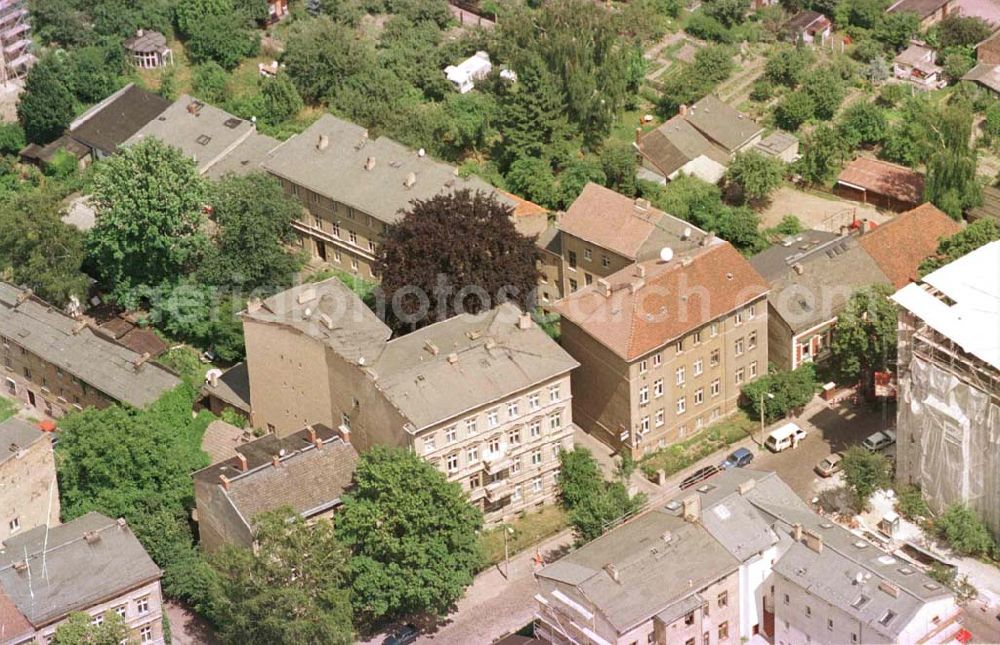 Potsdam - Stadt from above - Wohnanlage Lennestr. 19-20 in Potsdam.