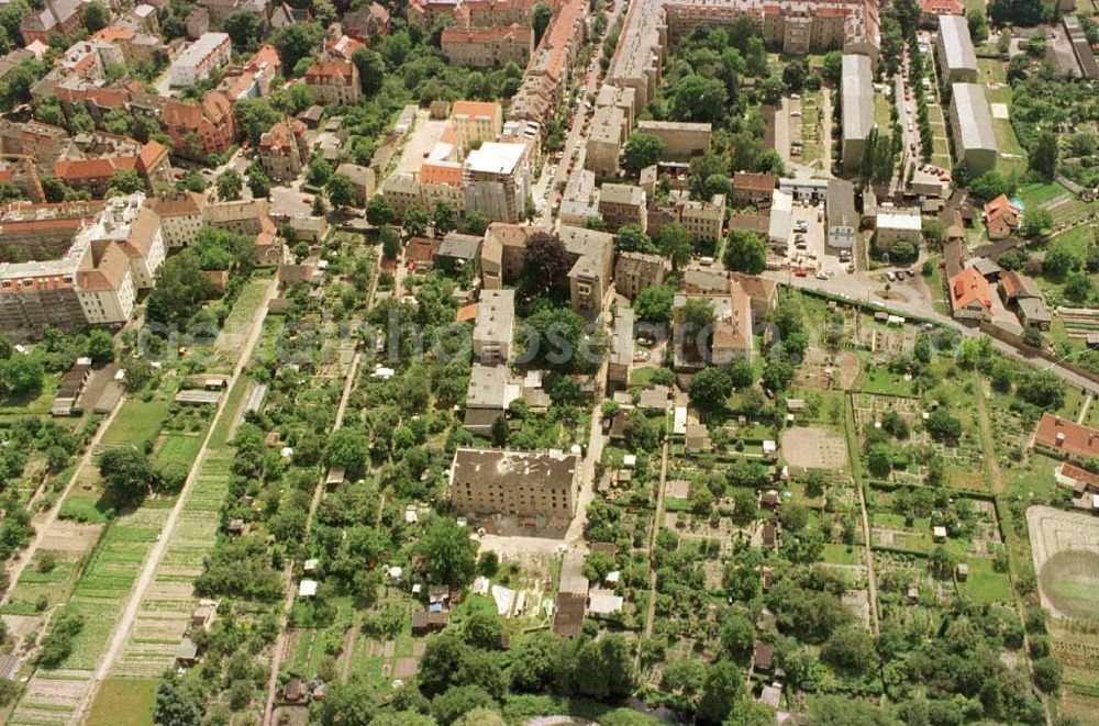 Potsdam - Stadt from above - Wohnanlage Lennestr. 19-20 in Potsdam.