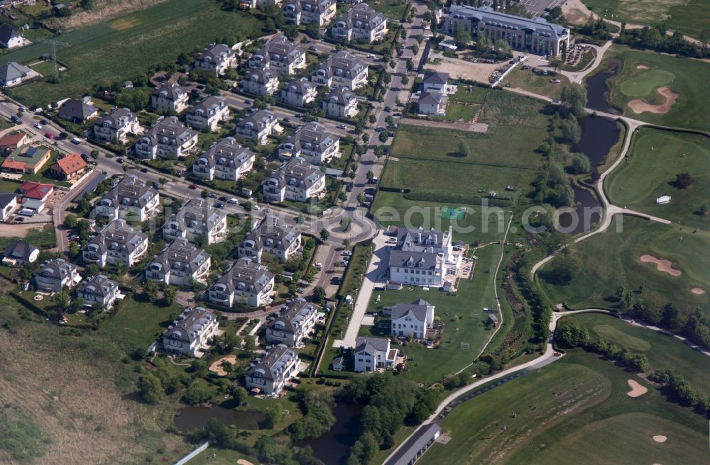 Aerial image Hohen Neuendorf / OT Stolpe - Residential complex Stolpe South in Hohen Neuendorf / OT Stolpe in Brandenburg