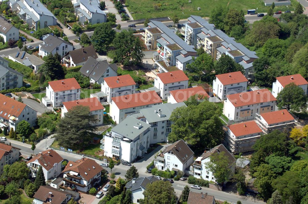 Langen from the bird's eye view: Wohnanlage Sunset Park in Langen / Hessen. Ein Projekt der cds Wohnbau GmbH. Residential complex Sunset Park in Langen / Hesse. A project of the company cds Wohnbau GmbH.