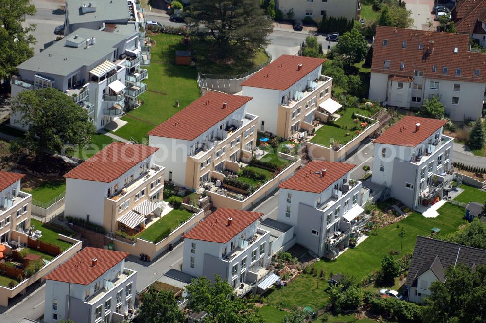 Langen from the bird's eye view: Wohnanlage Sunset Park in Langen / Hessen. Ein Projekt der cds Wohnbau GmbH. Residential complex Sunset Park in Langen / Hesse. A project of the company cds Wohnbau GmbH.