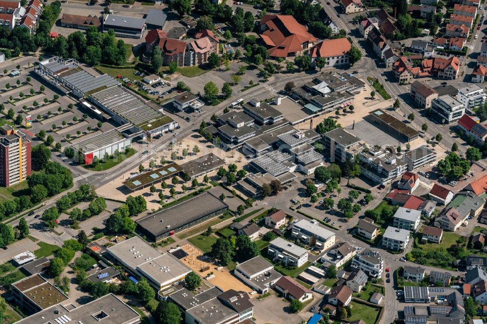 Aerial image Spaichingen - City of Spaichingen in the state Baden-Wuerttemberg, Germany