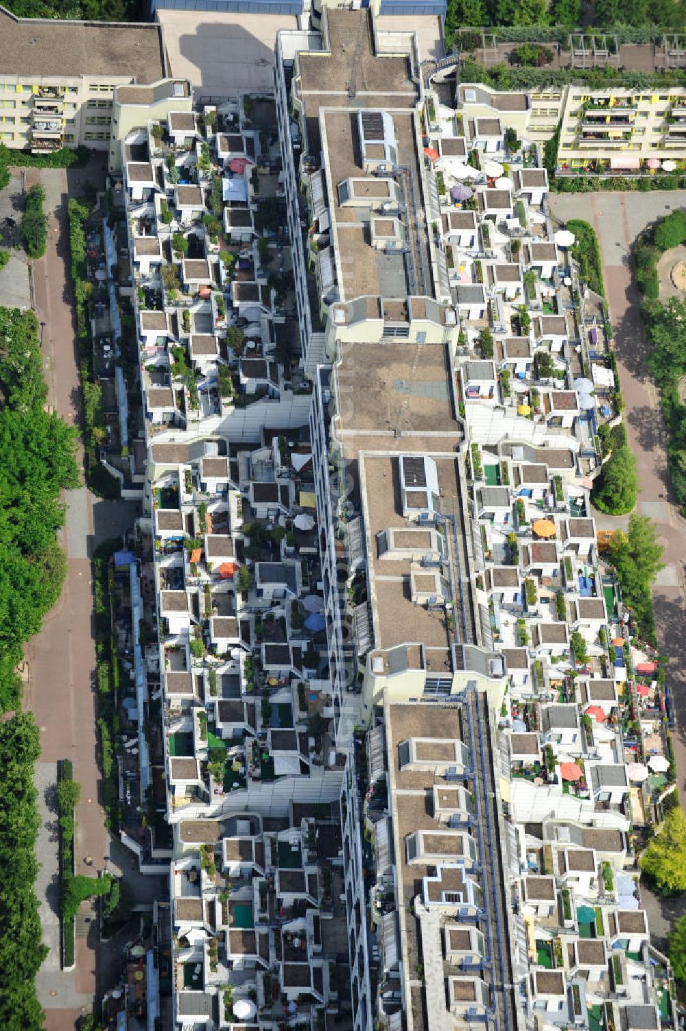 Berlin from the bird's eye view: 