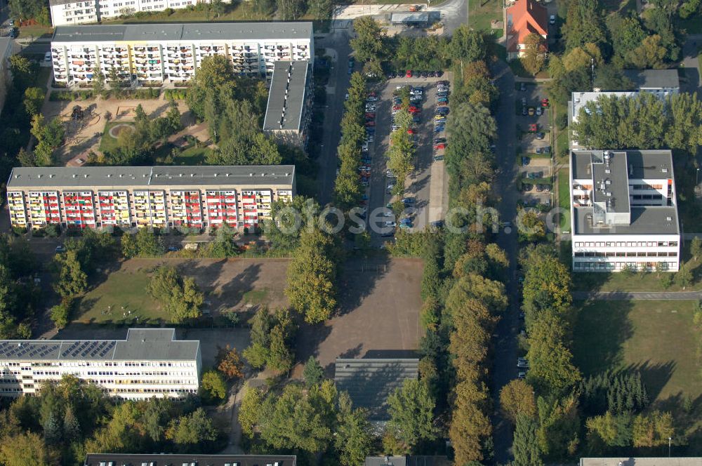 Berlin from above - Blick auf das Wohngebiet Berlin-Buch an der Ernst-Ludwig-Heim-Straße und den Campus Buch an der Robert-Rössle-Straße.