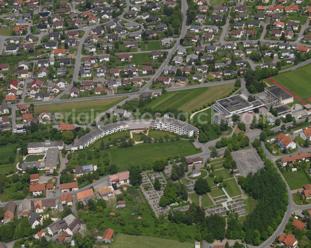 Aerial image Binzwangen - Single-family residential area of settlement in Binzwangen in the state Baden-Wuerttemberg, Germany