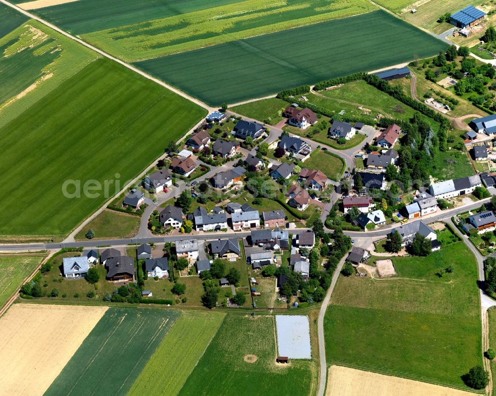 Dichtelbach from the bird's eye view: Single-family residential area of settlement in Dichtelbach in the state Rhineland-Palatinate