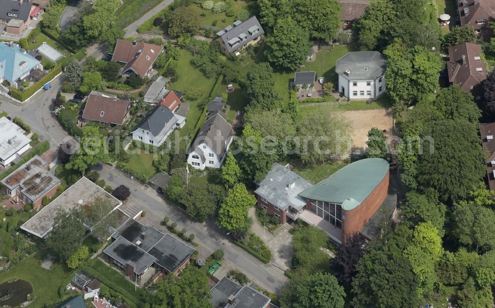 Aerial photograph Glücksburg - Residential a residential estate in Glucksburg in Schleswig-Holstein
