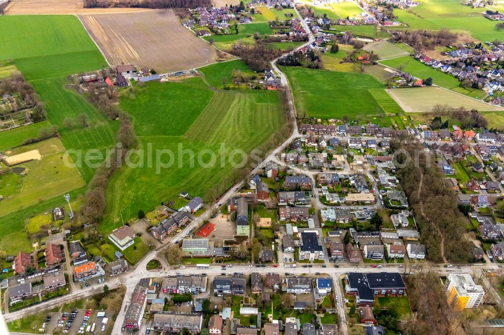 Aerial photograph Grafenwald - Single-family residential area of settlement in Grafenwald in the state North Rhine-Westphalia, Germany