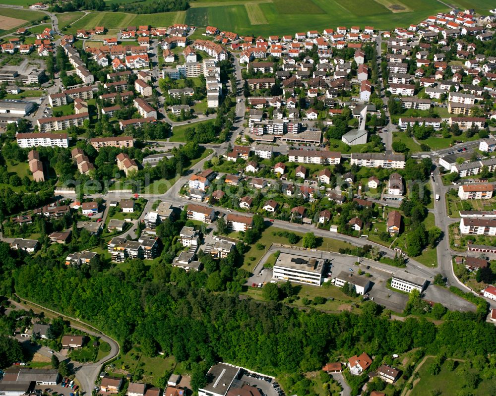 Aerial photograph Heumaden - Single-family residential area of settlement in Heumaden in the state Baden-Wuerttemberg, Germany